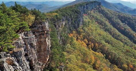 Hike to Chimney Rock in the Monongahela National Forest, Cabins, West Virginia