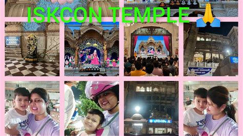 Visiting ISKCON Noida Temple || Sandhya Aarti #iskcontemple vlog#viralvideo - YouTube