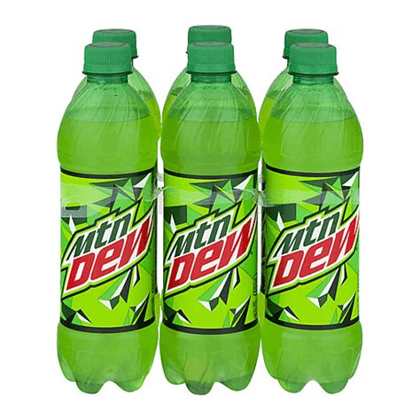 Mtn Dew Soda 16.9 Fl Oz | Multi-Pack Bottled Soda | Family Fare