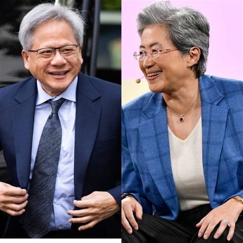 Chip Giant Nvidia's Jensen Huang and AMD's Lisa Su Are Cousins ...