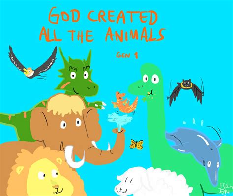 God created all the animals by SandovART on DeviantArt