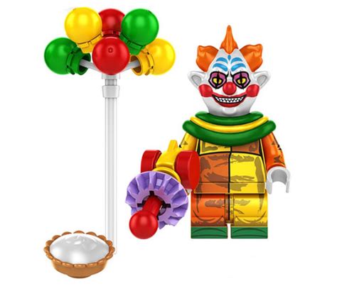 Killer Klowns with gun from Outer Space Horror Clown Minifigure | minifigureoutlet