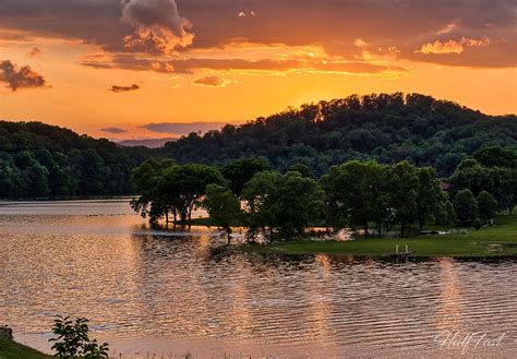 Cherokee Lake Sunset, Hamblen Co. TN | Lake sunset, Sunset, Lake