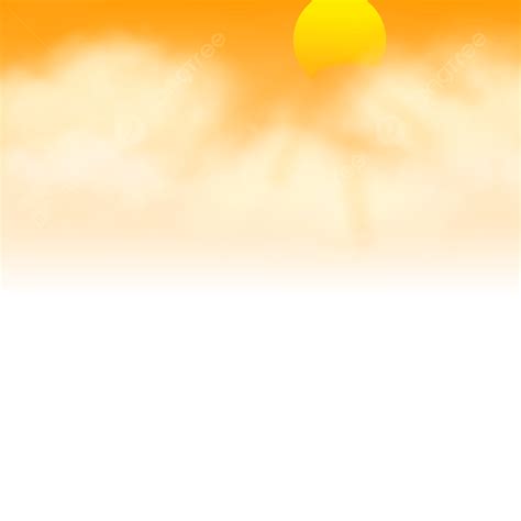 Sunset Sky White Transparent, Sunset Sky Png Background, Sunset Sky ...