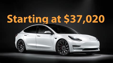 Tesla Model 3 Price Slashed to $37,020 in Latest Round of Discounts