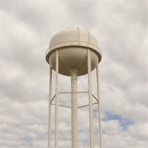 White water tower — county, cloud - Stock Photo | #125625570