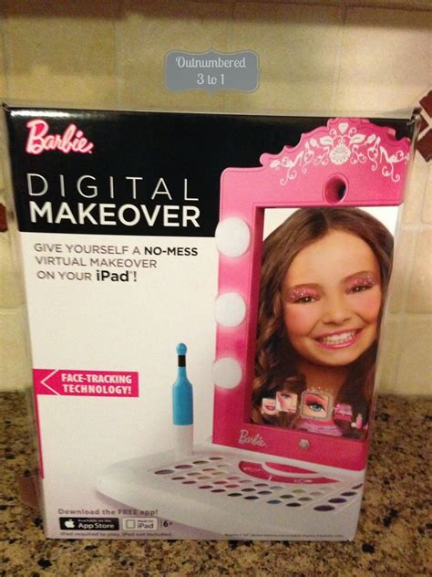 Mess-free Makeover With Barbie - The Barbie Digital Makeover Review! - Outnumbered 3 to 1