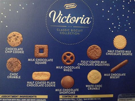 This biscuit selection is really just one biscuit in different shapes and with different ...