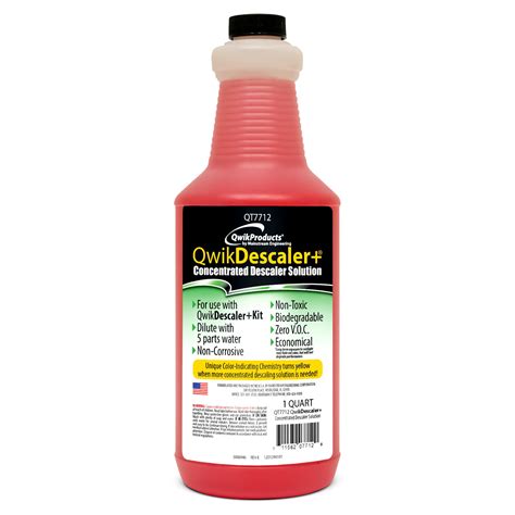 Buy QwikDescaler + Concentrated Descaler Solution, Tankless Water ...