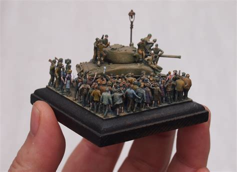 Sherman Tank Diorama