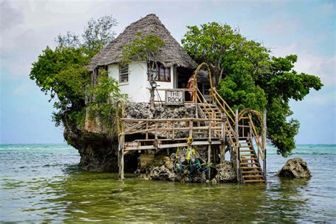 The Rock restaurant, Zanzibar - Four Worn Soles