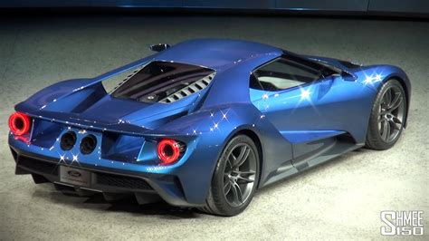 NEW Ford GT - Twin Turbo V6 - Revealed at NAIAS 2015 - YouTube