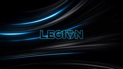 Download Lenovo Legion Logo Dark Abstract Background Wallpaper ...