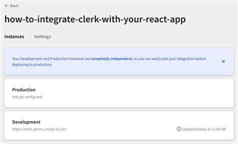 How to integrate Clerk with your React App (Part #1)