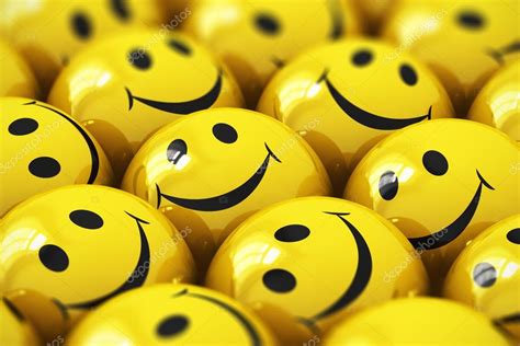 Happy yellow smileys Stock Photo by ©scanrail 47218435