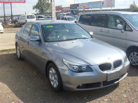 2004 BMW 5-Series specs, Engine size 2500cm3, Fuel type Gasoline, Drive wheels FR or RR ...