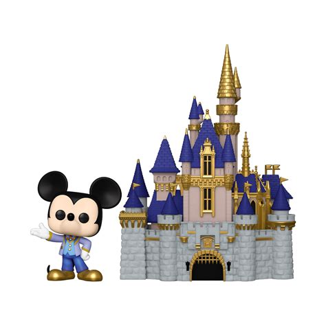 Funko Pop! Town: Walt Disney World 50th Anniversary - Castle & Mickey ...