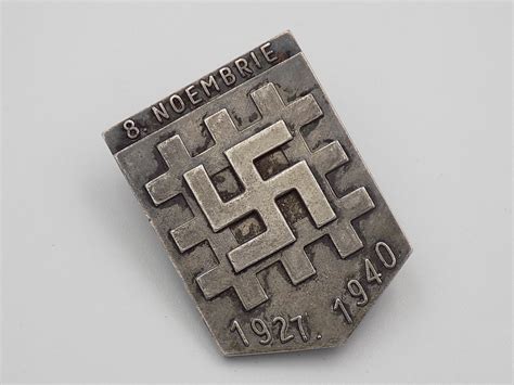 Romanian Iron Guard & Germany NSDAP Commemorative Badge - Damn Yankee Militaria Sales