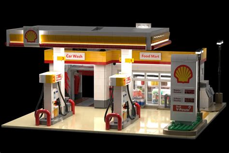 LEGO IDEAS - Shell Gas Station