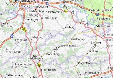 MICHELIN Pullach map - ViaMichelin