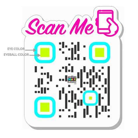 QR Code Stickers - Creative Mate Design