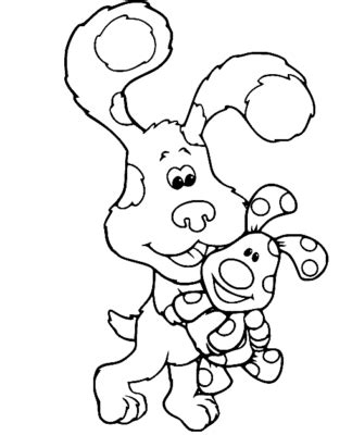 Blue's Clues Coloring Pages Printable for Free Download