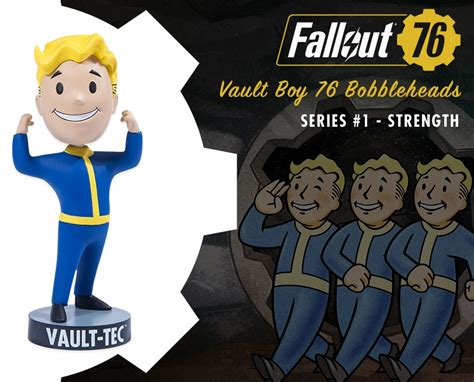 Fallout® 76: Vault Boy 76 Bobbleheads - Series One: Strength | Gaming Heads