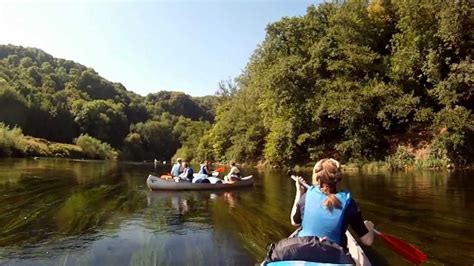 Canoe on the River Wye - YouTube