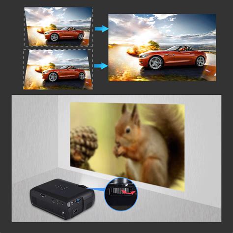 Everycom X7 Mini USB projector – Tekknikk