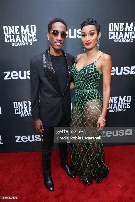 Lemuel Plummer, CEO of Zeus Network, and wife Janeisha John attend ...