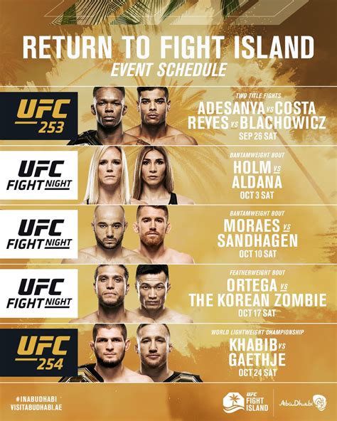 Ufc Event Schedule 2024 Printable - Netti Adriaens