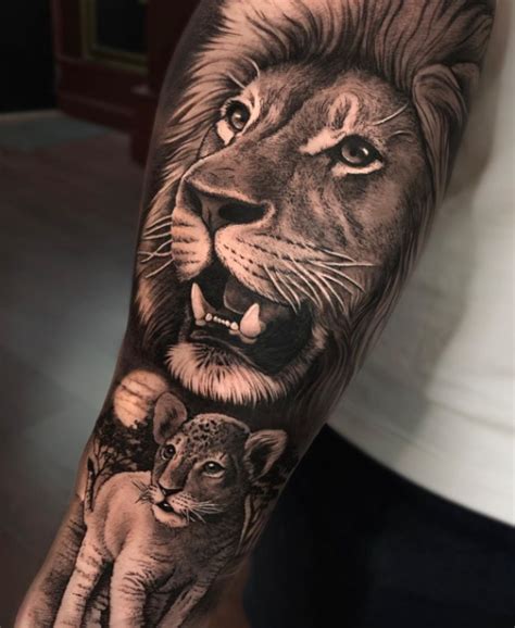 Rate This Lion King Tattoo 1 to 100 | Lion arm tattoo, Lion head ...