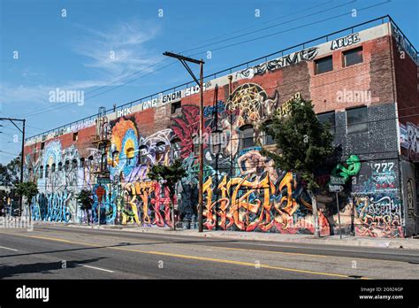 Murals and street art from the Arts District in Los Angeles California ...