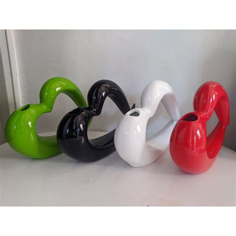 CERAMICS - Heart Vase Display (2 PCS PER SET) | Shopee Philippines