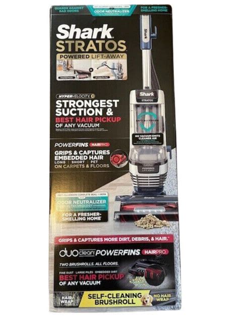 Shark Stratos AZ3002 TruePet Upright Vacuum - Blue - Viễn Chí Bảo