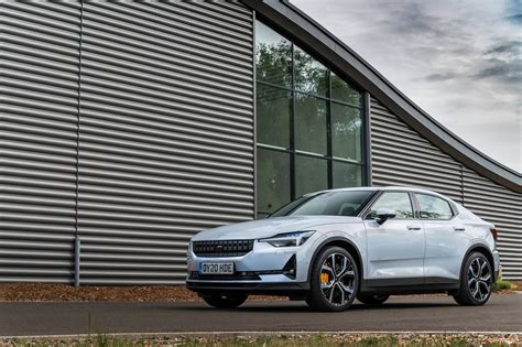 Polestar 2 magnesium, factory-issued press photo, UK, 2020