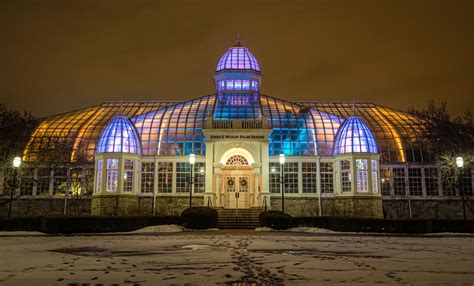 Light at Franklin Park Conservatory in Ohio (2014 Photos)