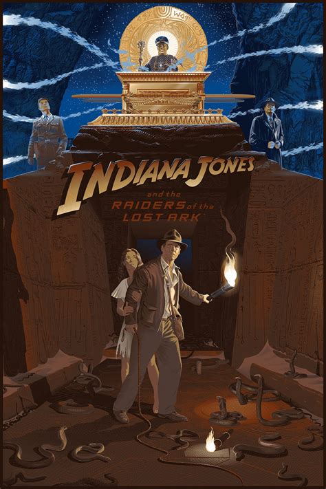 Laurent Durieux "Indiana Jones and The Raiders of The Lost Ark" Timed - Bottleneck Art Gallery