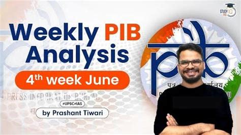 Weekly PIB Analysis | PIB News Analysis 20th to 30th June' 2022 – Free ...