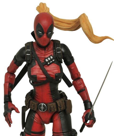 Marvel Select Lady Deadpool Figure & Headpool Revealed! - Marvel Toy News