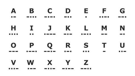 Morse Code Light Signals