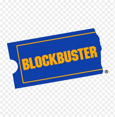 Blockbuster Logo Vector Free Download - 467051 | TOPpng