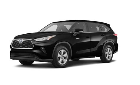 Toyota Highlander Black 2023