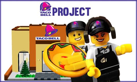 LEGO IDEAS - Lego Taco Bell, Restaurant and Drive-thru