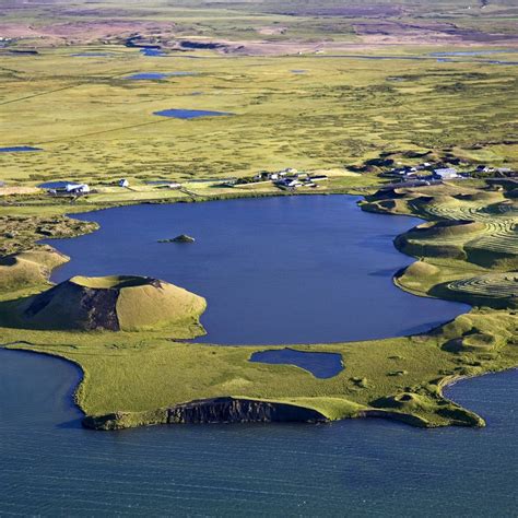 Lake Myvatn Iceland - Camping Iceland