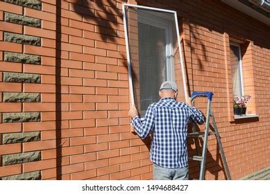 78 Handyman Installing Mosquito Net Screen Images, Stock Photos & Vectors | Shutterstock