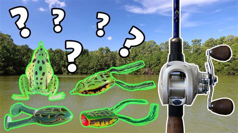 Which is the BEST TOPWATER FROG Lure??? (Frog Bass Fishing) - YouTube
