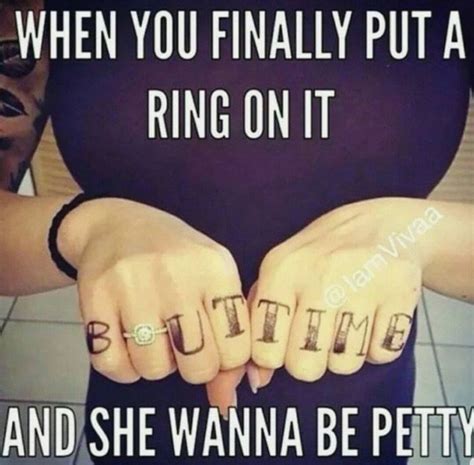 ghetto wedding rings meme - Adell Laney