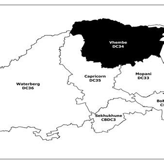 Vhembe District Municipality Map | Download Scientific Diagram