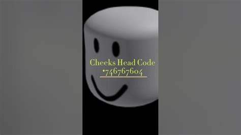 Cheeks Head Code!! 🔐👶🏼 - YouTube